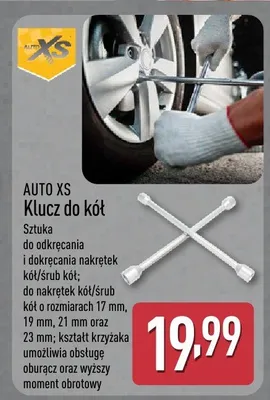 Klucz do kół promocja w Aldi