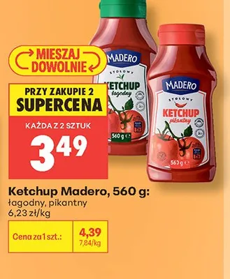 Ketchup Madero promocja w Biedronka