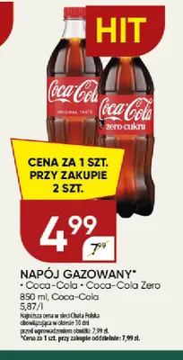 Napój gazowany Coca-Cola promocja w Chata Polska