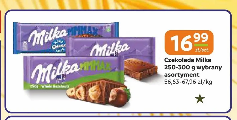 Czekolada Milka MMMAX Whole Hazelnuts promocja w Społem Częstochowa