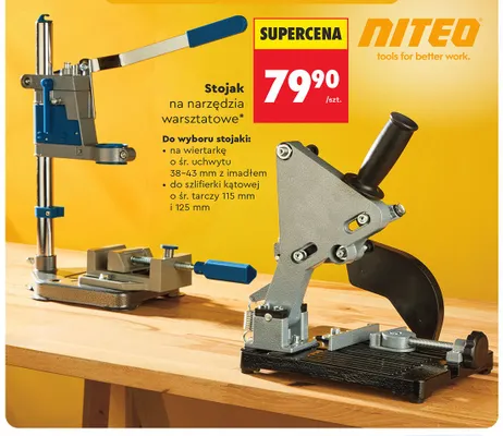 Stojak na wiertarkę NITEO promocja w Biedronka