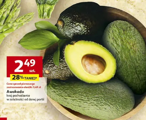 Szparagi zielone promocja w Auchan