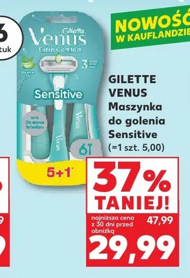 Maszynka do golenia sensitive Bic miss soleil promocja w Kaufland