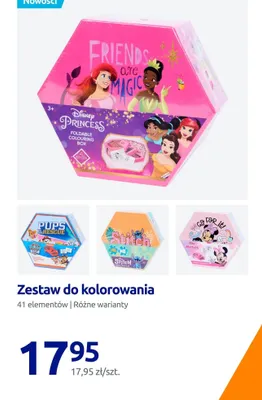 Zestaw do kolorowania promocja w Action