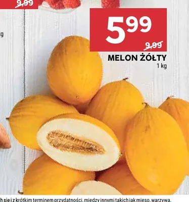 Melon żółty promocja w Stokrotka