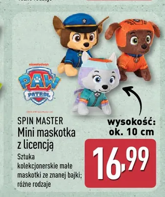 Mini maskotka z licencją Spin Master promocja w Aldi