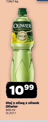 Olej z oliwą z oliwek Oliwier promocja w Netto