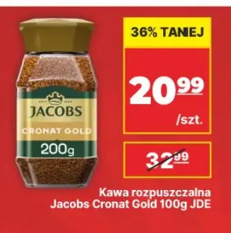 Kawa rozpuszczalna Jacobs Cronat Gold promocja w API Market