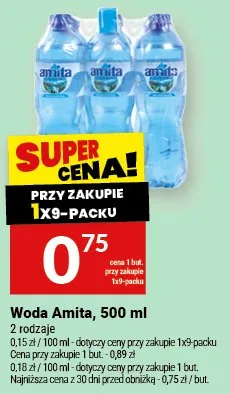 Woda Amita promocja w Twój Market