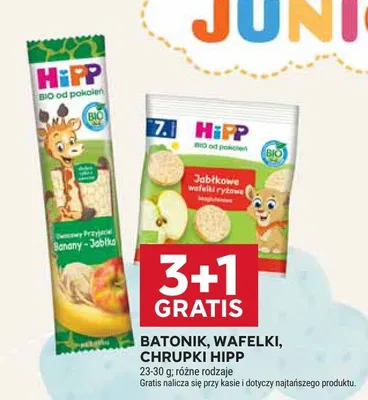 Batonik HiPP promocja w Stokrotka