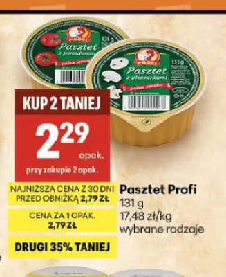 Pasztet Profi z pomidorami promocja w Delikatesy Centrum