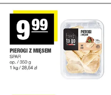 Pierogi z mięsem SPAR promocja w SPAR