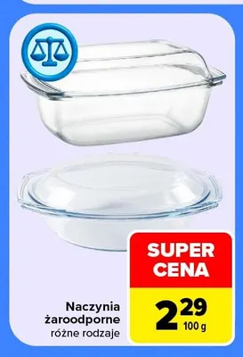 Naczynia żaroodporne promocja w Carrefour