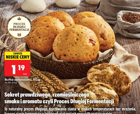 Bułka całoroczna Piekarnia Biedronki promocja w Biedronka