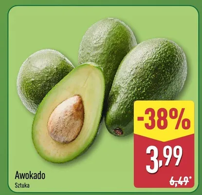 Awokado 1 szt. promocja w Aldi