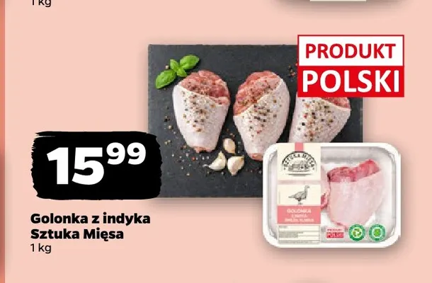 Golonka z indyka Sztuka Mięsa promocja w Netto