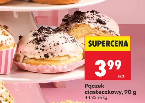 Pączek ciasteczkowy promocja w Biedronka