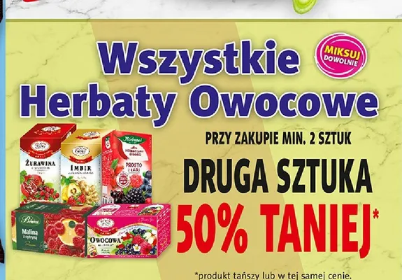 Herbata owocowa Żurawina BiFix promocja w Prim Market