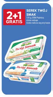 Serek Twój Smak ze szczypiorkiem Piątnica promocja w Stokrotka