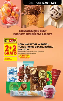 Lody Kaktus promocja w Biedronka