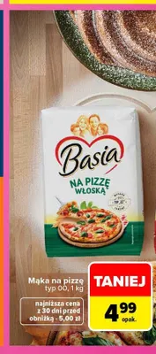 Mąka na pizzę typ 00 Basia promocja w Carrefour