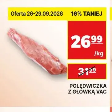 Polędwiczka z główką VAC promocja w API Market
