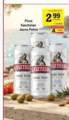 Piwo Kasztelan Jasne Pełne promocja w Gram Market