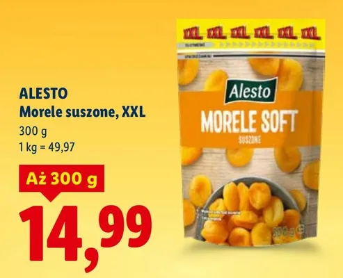 Morele suszone, XXL promocja w Lidl