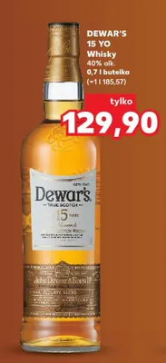 Whisky 15 YO promocja w Kaufland