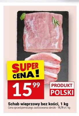 Schab wieprzowy bez kości promocja w Twój Market