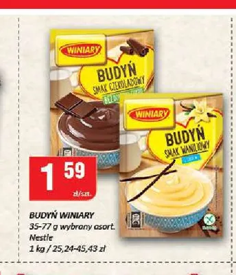 Budyń smak waniliowy Winiary promocja w Chorten