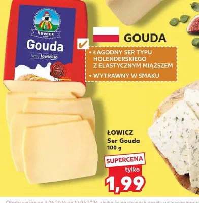 Ser Gouda Łowicz promocja w Kaufland