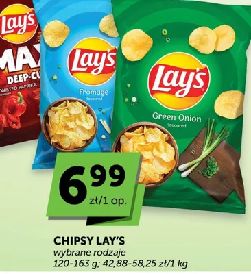 Chipsy wybrane rodzaje promocja w Groszek