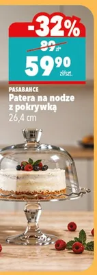 Patera na nodze z pokrywką promocja w Biedronka Home