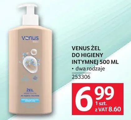 Żel do higieny intymnej Venus promocja w Selgros