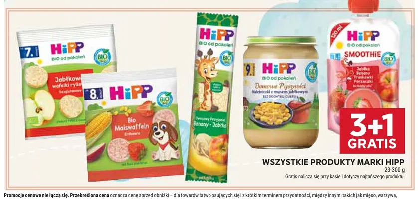 Produkty marki HiPP promocja w Stokrotka