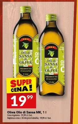 Oliwa Olio di Sansa MK promocja w Twój Market