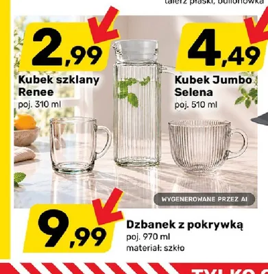 Dzbanek z pokrywką promocja w Bricomarche