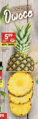 Ananas promocja w Delikatesy Centrum