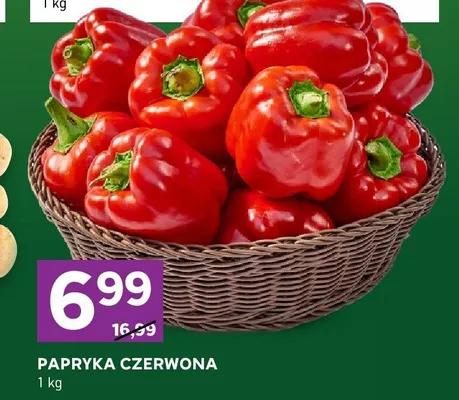 Papryka czerwona promocja w Stokrotka