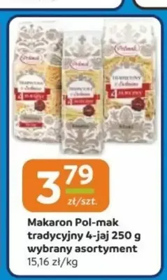 Makaron Pol-mak tradycyjny 4-jaj promocja w Gama