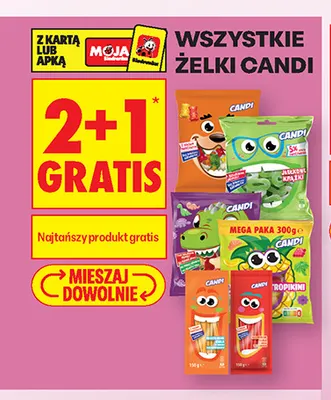 Żelki Candi promocja w Biedronka