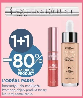 Kosmetyki do makijażu L'oreal Paris promocja w Super-Pharm