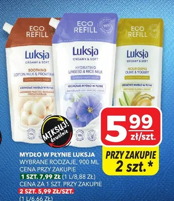 Mydło w płynie wybrane rodzaje promocja w Top Market