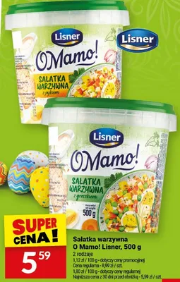 Sałatka warzywna O Mamo! promocja w Twój Market