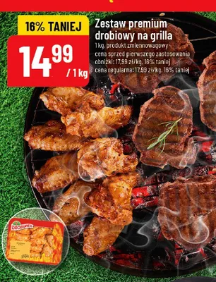Zestaw premium drobiowy na grilla Drobimex promocja w POLOmarket