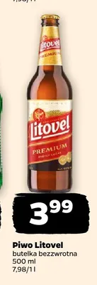 Piwo Litovel Premium promocja w Netto