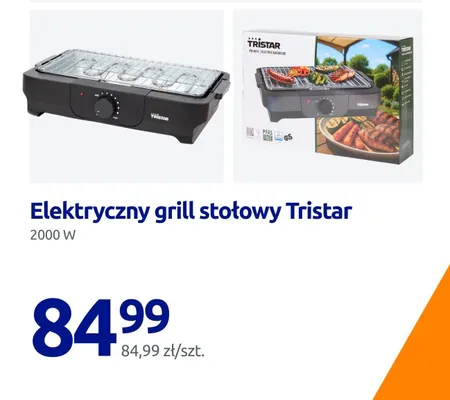 Elektryczny grill stołowy Tristar promocja w Action