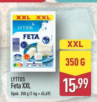 Ser Feta XXL Lyttos promocja w Aldi