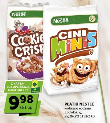 Płatki Cini Minis Nestlé promocja w Groszek